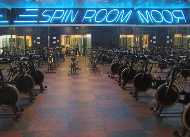 The Spin Room at Calloway's Health & Fitness