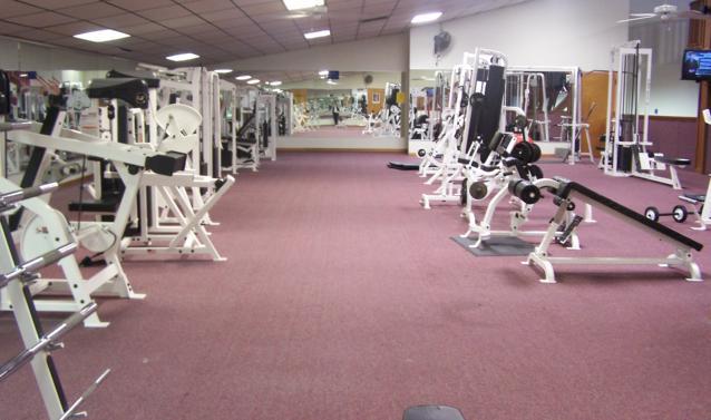 Upstairs Weight Room at Calloway's Health & Fitness
